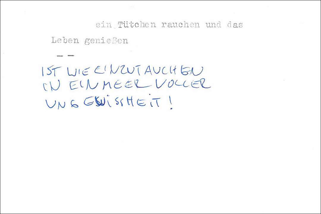 wenn ich muss intervention